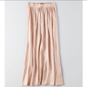 American Eagle Blush Maxi Skirt NWOT